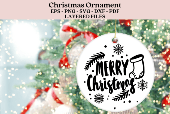 Download Merry Christmas Ornament SVG - Christmas ornament svg Collection