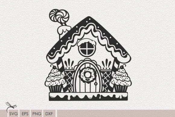 Download Gingerbread House Svg Files for Cricut - Cricut Collection