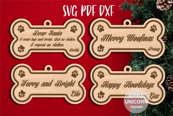 Download Dog Christmas Ornament SVG Bundle - Christmas ornament svg Collection
